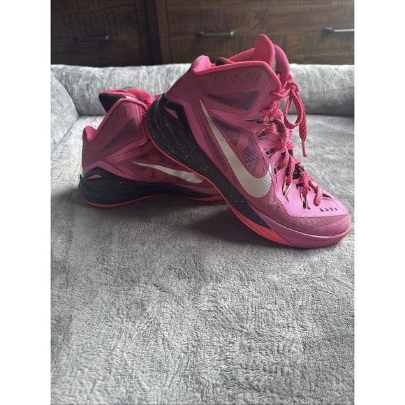 Nike Hyperdunk Think Pink 2014 Basketball Shoes Sneakers Men's Size 8.5 - Picture 9 of 9